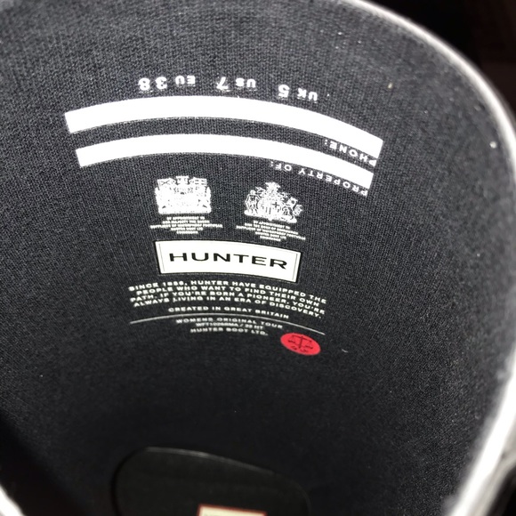 New Hunter Original Tour Packable Rain Boots: 7, 9 - Picture 5 of 14